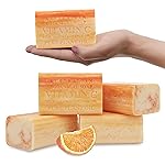 Australian Botanical Soap Vitamin C with Valencia Orange Oil 6.6 oz Luxury Soap Bars Enriched with Shea Butter, Suitable for Men, Women and All Skin Types, Pack of 4