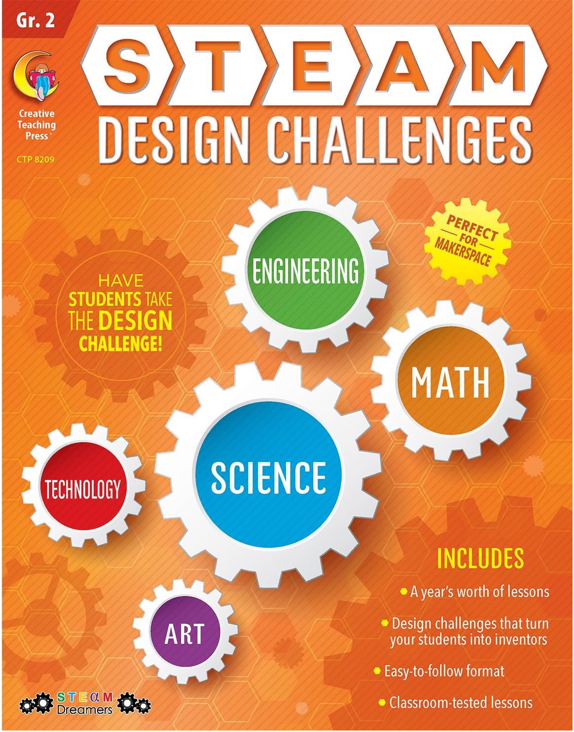 Creative Teaching Press STEAM Design Challenges Resource
