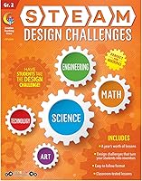Vista 2 de Creative Teaching Press STEAM Design Challenges Libro de recursos, 4to grado (Ciencia, Tecnología, Ingeniería, Arte, Matemáticas) (8211)