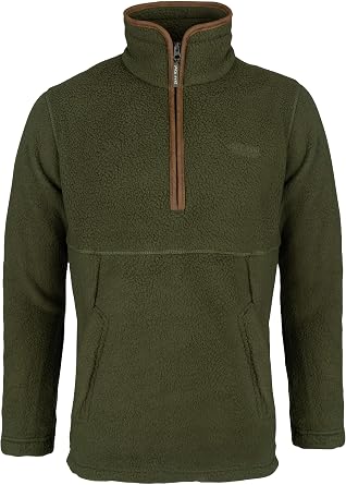 JACK PYKE Half Zip Sherpa Fleece Pullover