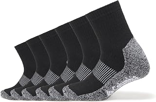 Columbia Men's Moisture Control Quarter Crew Socks 6-Pack