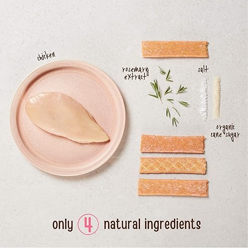 Miniatura 2 de Luna Llena todos los Dog Treats Grado humanos, tiras de pollo, 6onzas por Full Moon naturales