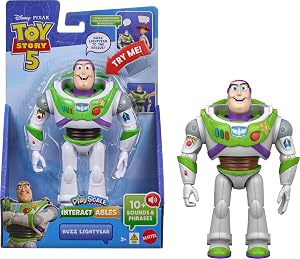 Mattel Disney y Pixar Toy Story 5 Interactables Buzz Lightyear