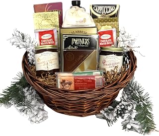 Gift Basket Village - Country Christmas Breakfast Basket - A Christmas Morning Breakfast Kit Friends or Family (Medium), 9 Pound