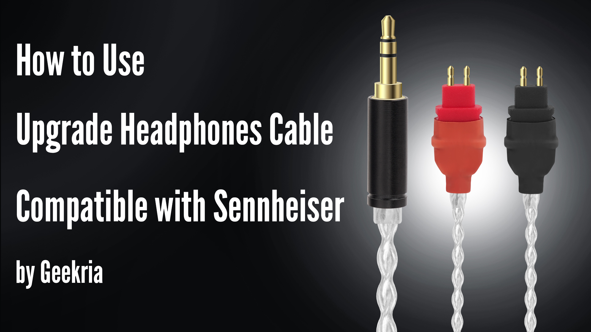 Amazon.com: GEEKRIA Apollo Silver-Plated Audio Cable Compatible