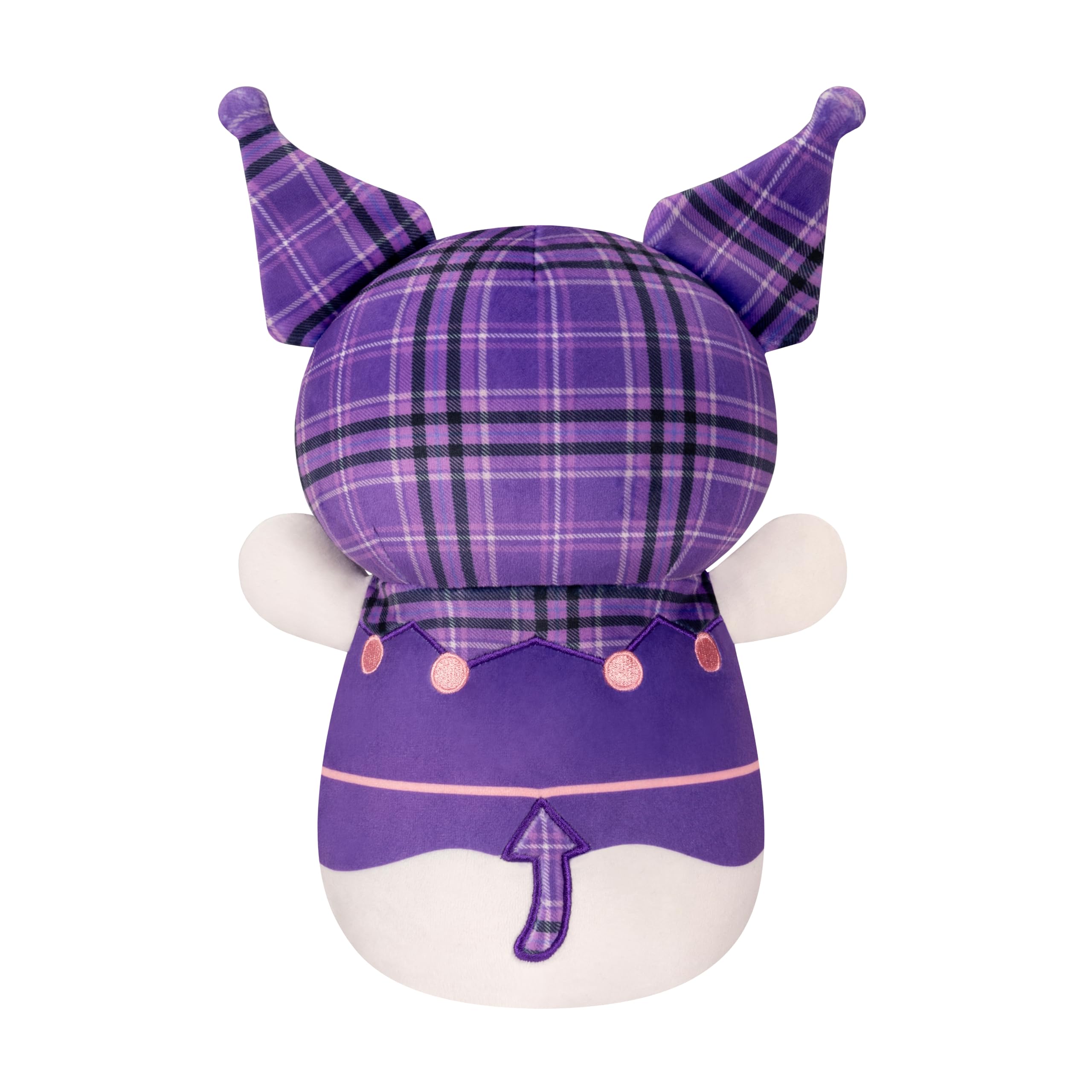 Amazon.com: Squishmallows Original Sanrio 10in Plaid Kuromi