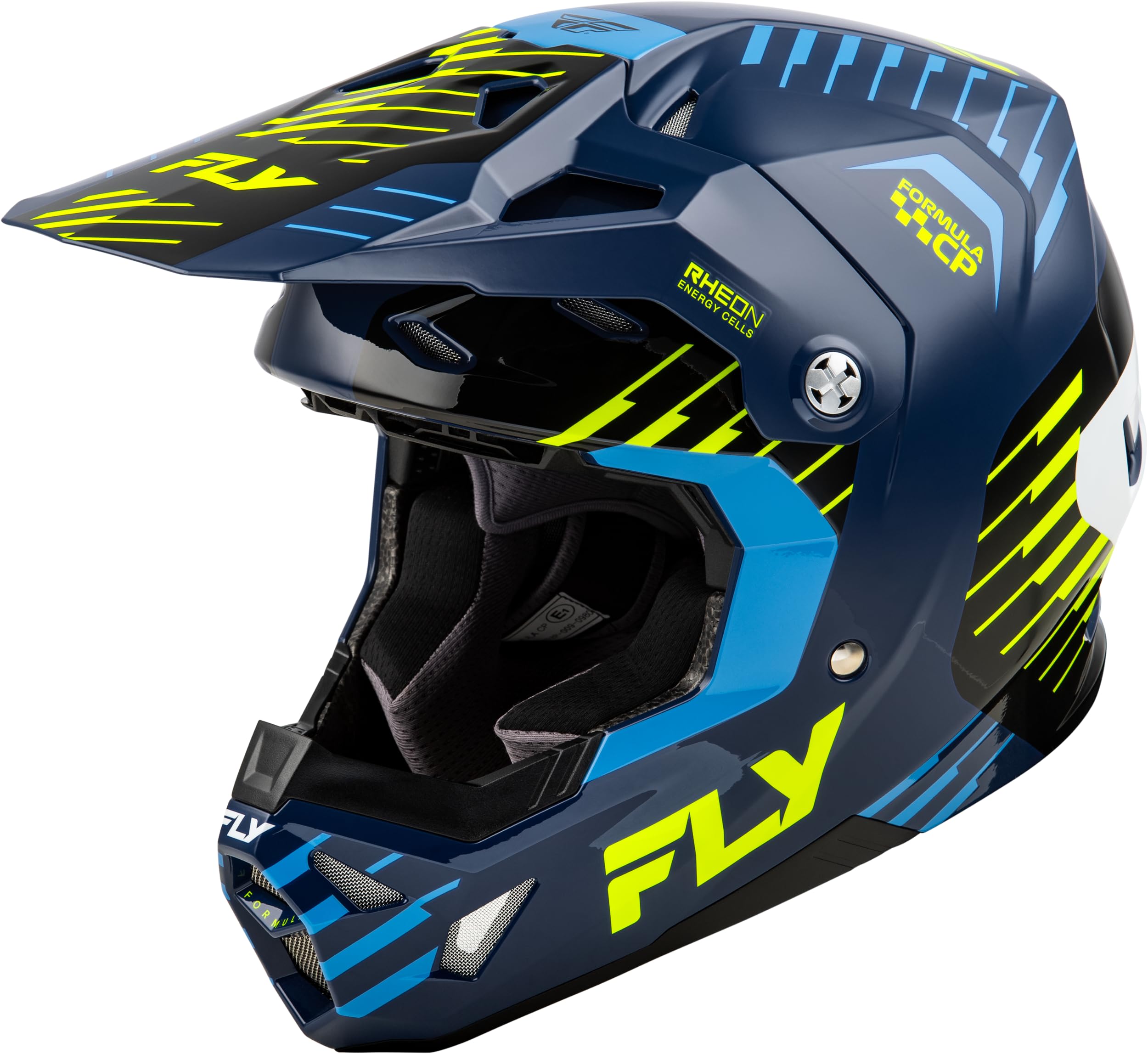 Fly Racing Adult Formula CP Slice MX ATV Off-Road Riding Helmet, DOT/FMVSS 218 Approved