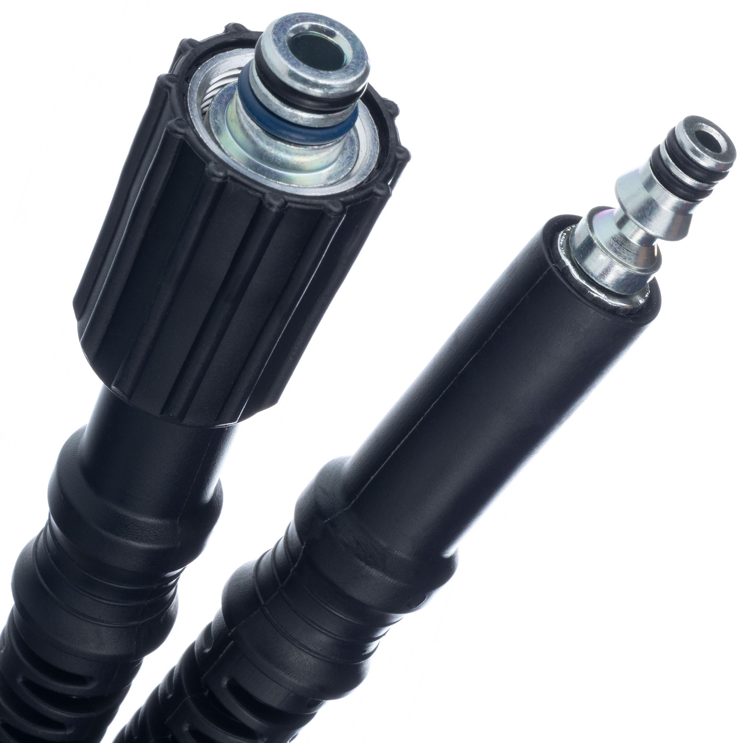 Manguera de alta presión de 10 m Click-M22 compatible con Parkside PHD 100/110/135 | 200 Bar | Refuerzo de nylon | Capa protectora de PVC