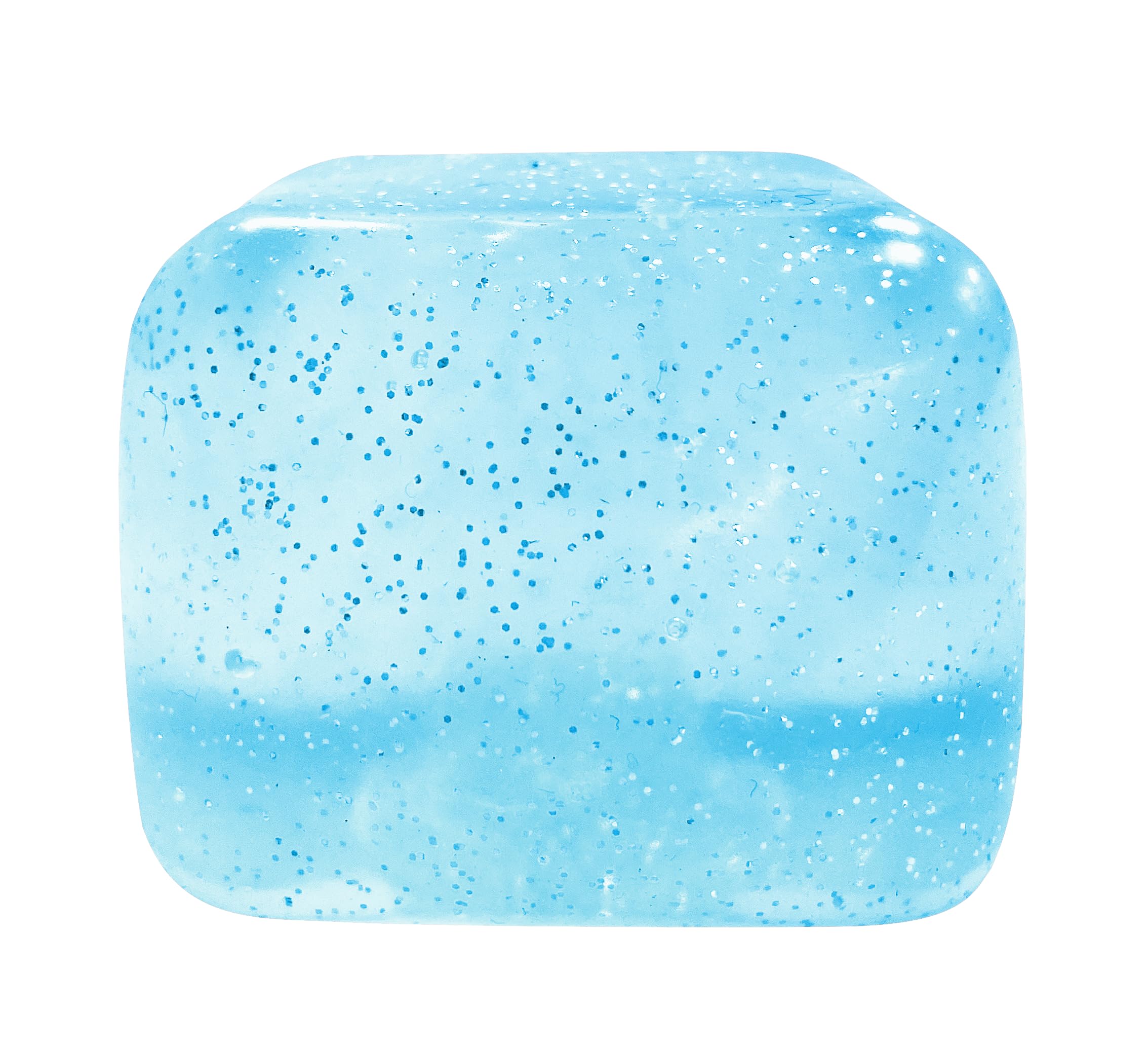 Cube Ice Squishy Stress Ball Slow Rise Squeezy Toy for Anxiety Relief | Durable, Big, Sugar Filled, Non Toxic, Hand Exercises, Birthday Gift, Kids, Adults, Teens, Sensory Toy, Squishy Fidget Toys