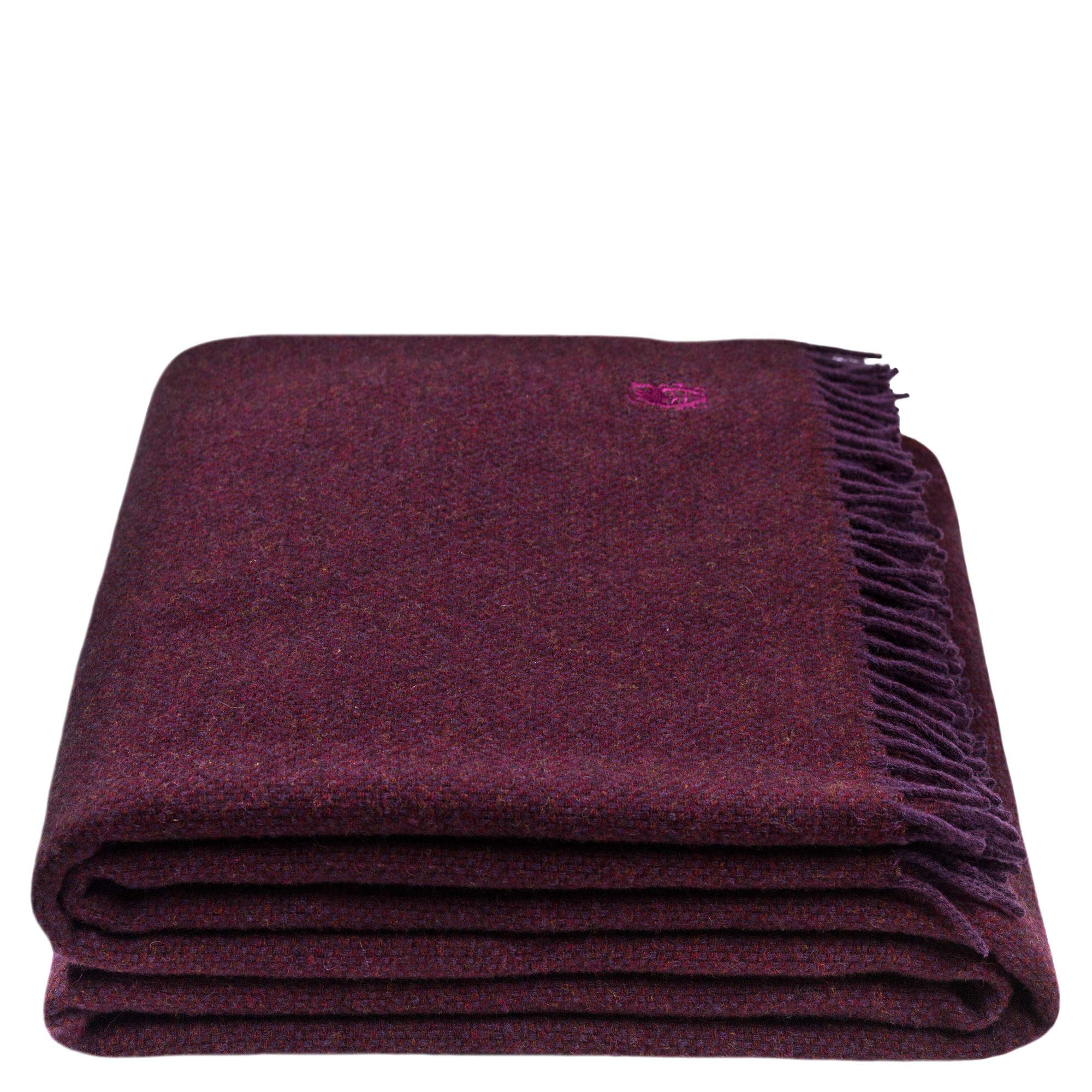 Tapis De Voyage Vintage Zoepritzz - Couverture Laine BPA Aarland Allemagne (1.2 X 1.8 M)