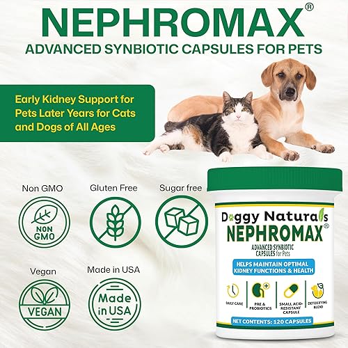 Miniatura 7 de NEPHROMAX Cápsulas Synbiotic Perros Gatos 240