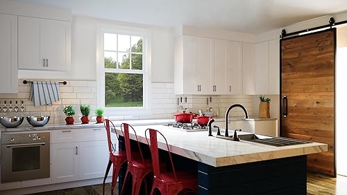 Miniatura 13 de Brookings Shaker Unassembled Wall Kitchen Cabinet W1824, 18 W x 12 D x 24 H, Painted White, Solid Wood, Design House, 561555