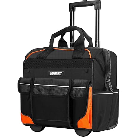 HAUTMEC Rolling Tool Bag: Your Ultimate Mobile Tool Storage Solution