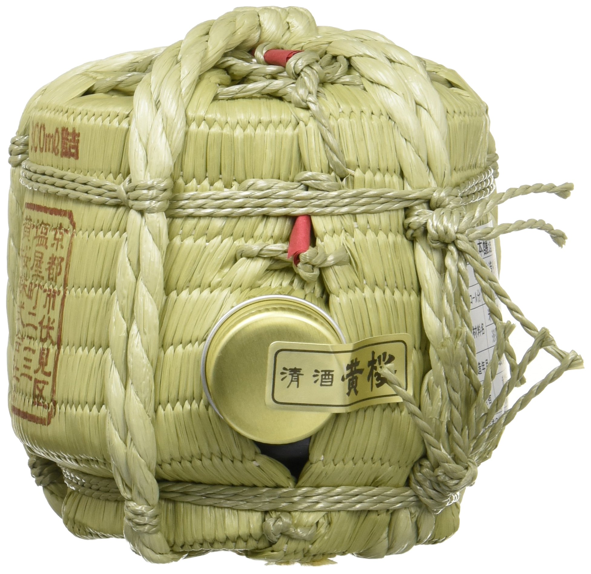 Amazon.co.jp: 黄桜 本造り ミニ樽 [ 日本酒 京都府 300ml ] [ギフト