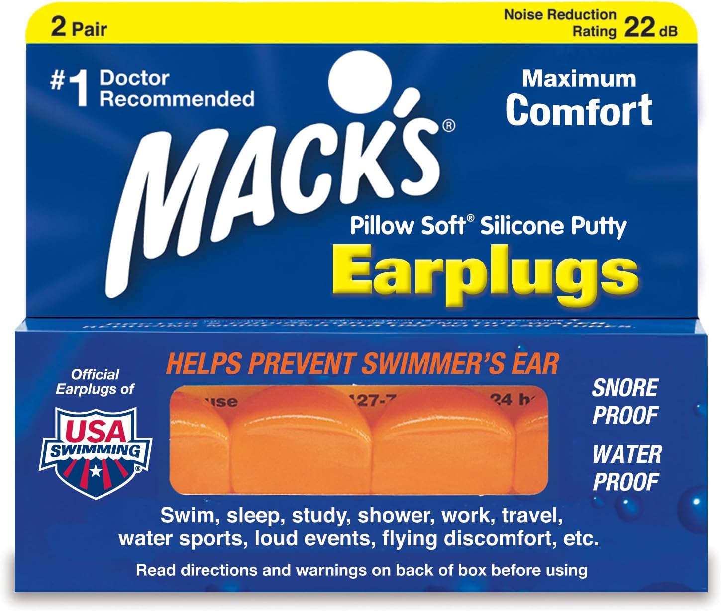 Pillow Soft Silicone Earplugs