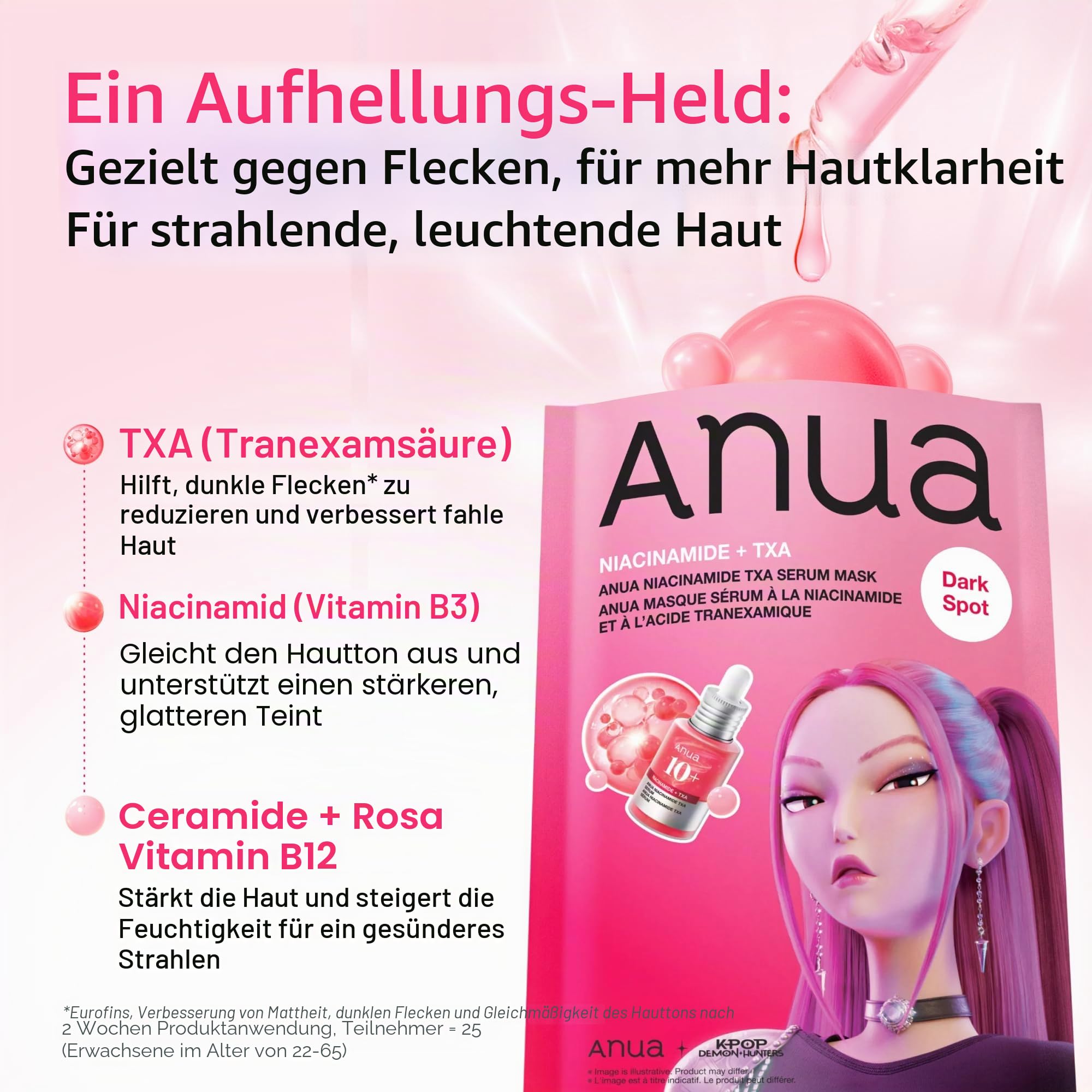 ANUA TX Gesichtsmaske (10 Stück)