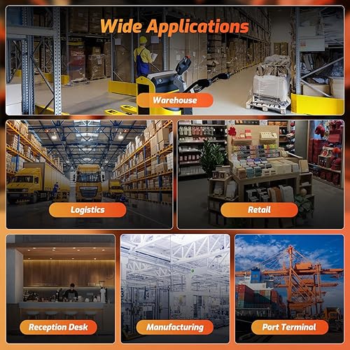 Miniatura 8 de NETUM Android 14 Escáner de Código de Barras Portátil Computadora Móvil, Q900 con Motor Honeywell HS7, Escaneo 1D2D, Pantalla Táctil HD de 5.99",