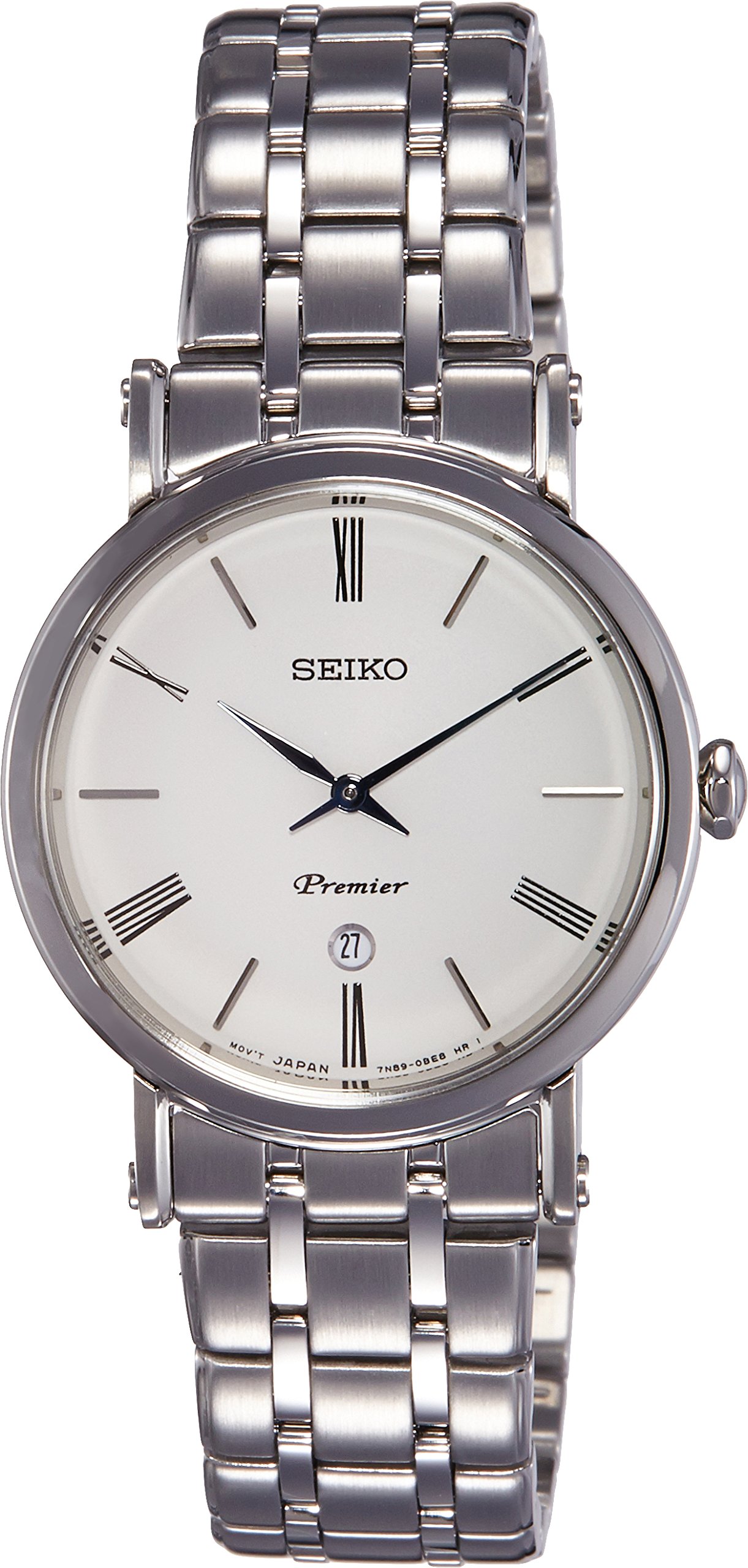 Seiko Stainless Steel Premier Analog White Dial Women Watch-Sxb429P1, Bandcolor-Silver (B01JLTX2W8) Amazon Price History, Amazon Price Tracker