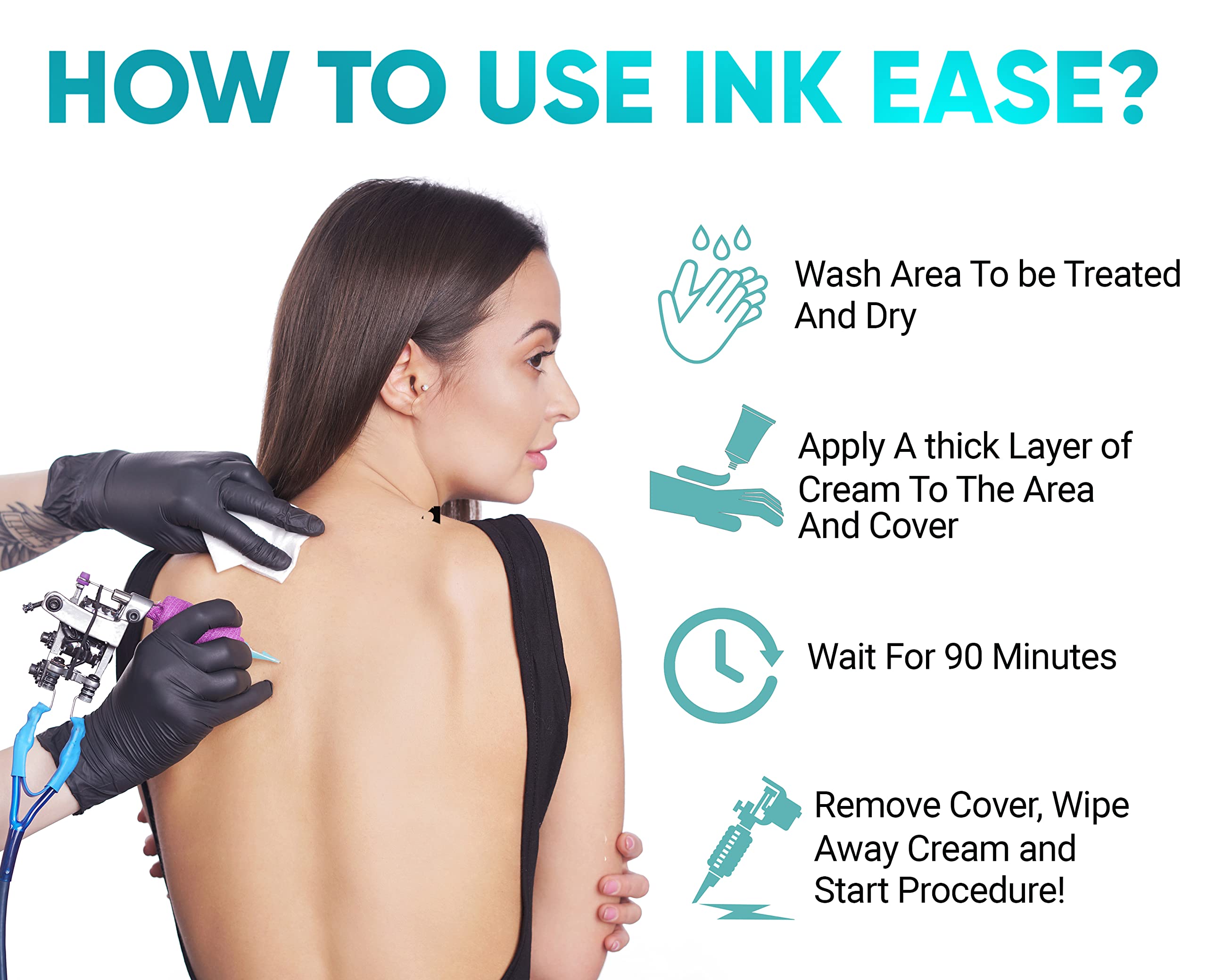 Tattoo Numbing Cream 10 ml, For Tattoos, Piercings And Cosmetic Uses