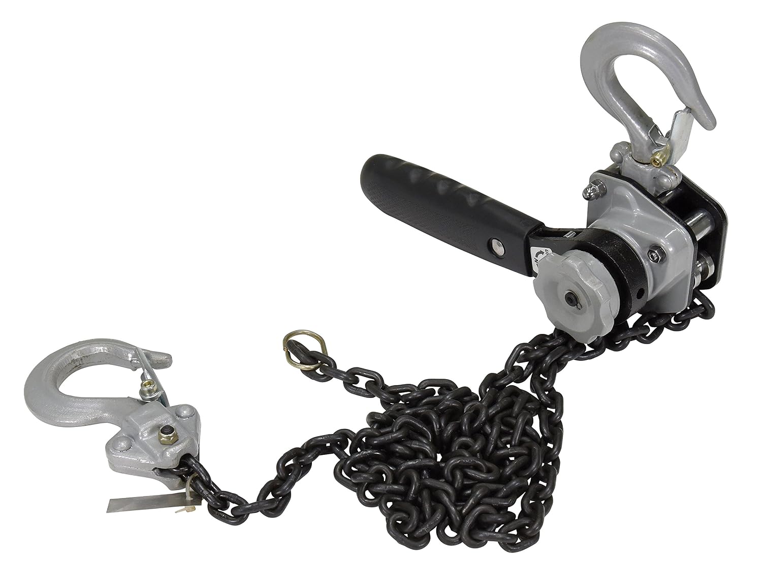 Vestil ELH-05-5 Steel Mighty Mini Lever Hoist 5 Ft. Chain Length 500 Lb. Capacity Orange