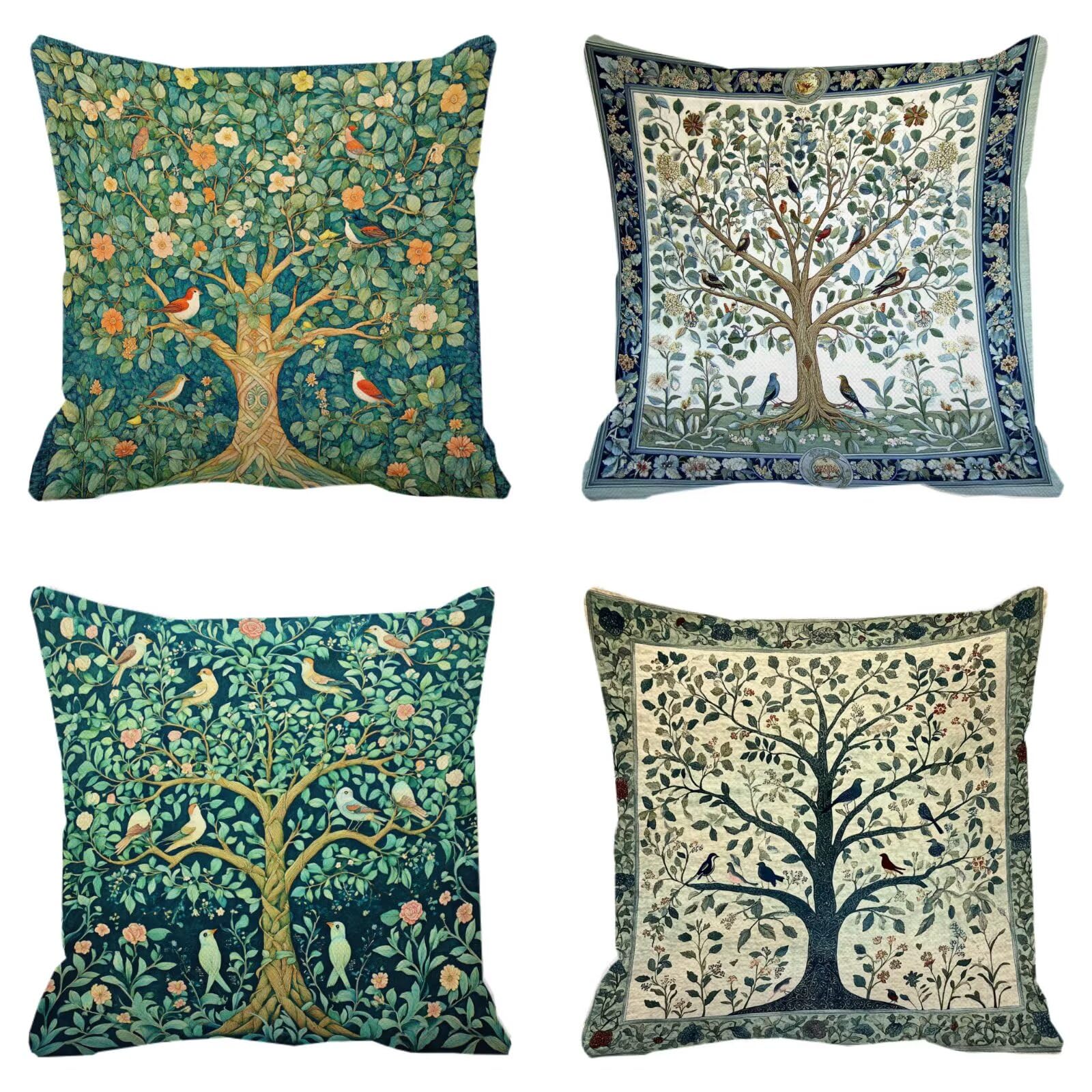 Taie oreiller housse coussin en lin avec fermeture éclair invisible P-424
