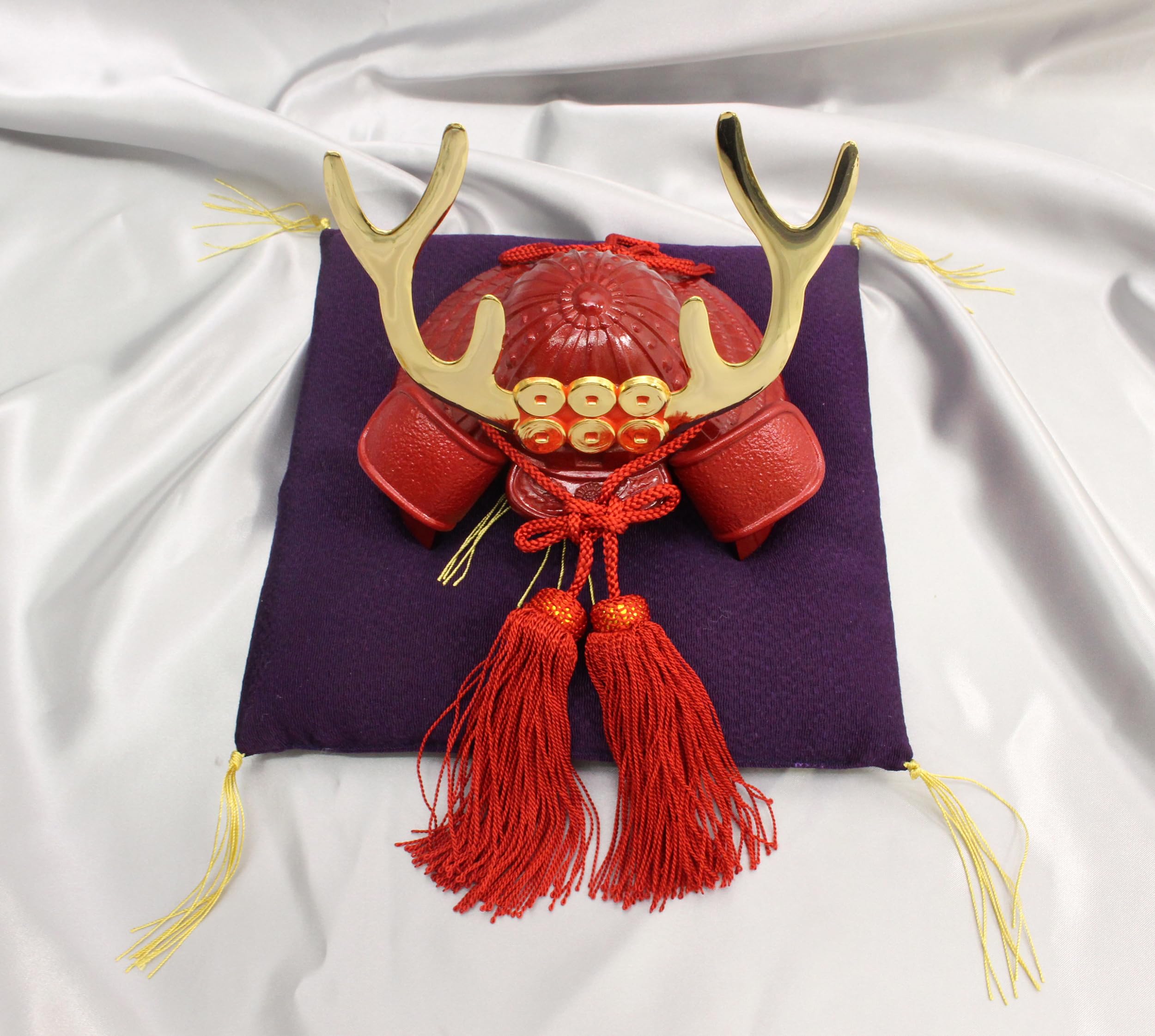 Amazon | 銀雅堂 戦国武将 兜 真田幸村 公 日本製 鋳造 | 鎧飾り