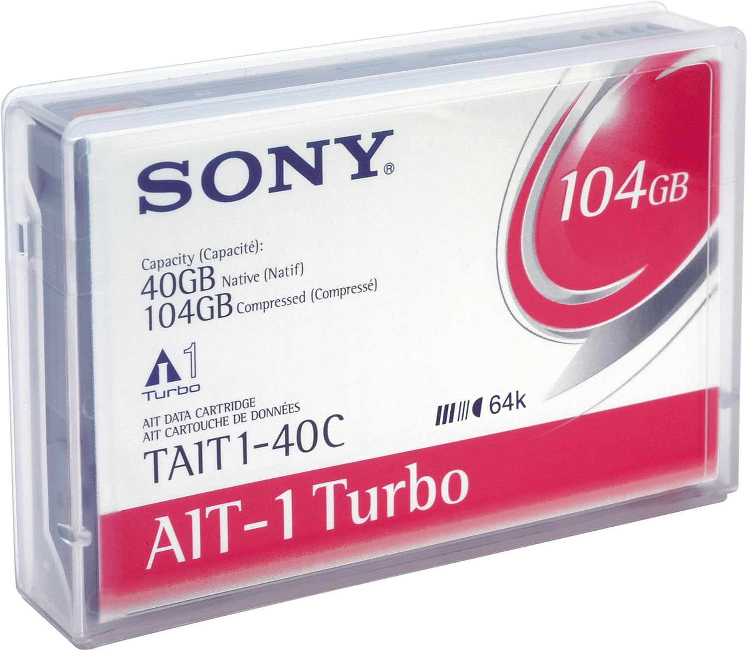 Sony Tape Backup Media Tait140C AIT1 Turbo 40 Gb Native W