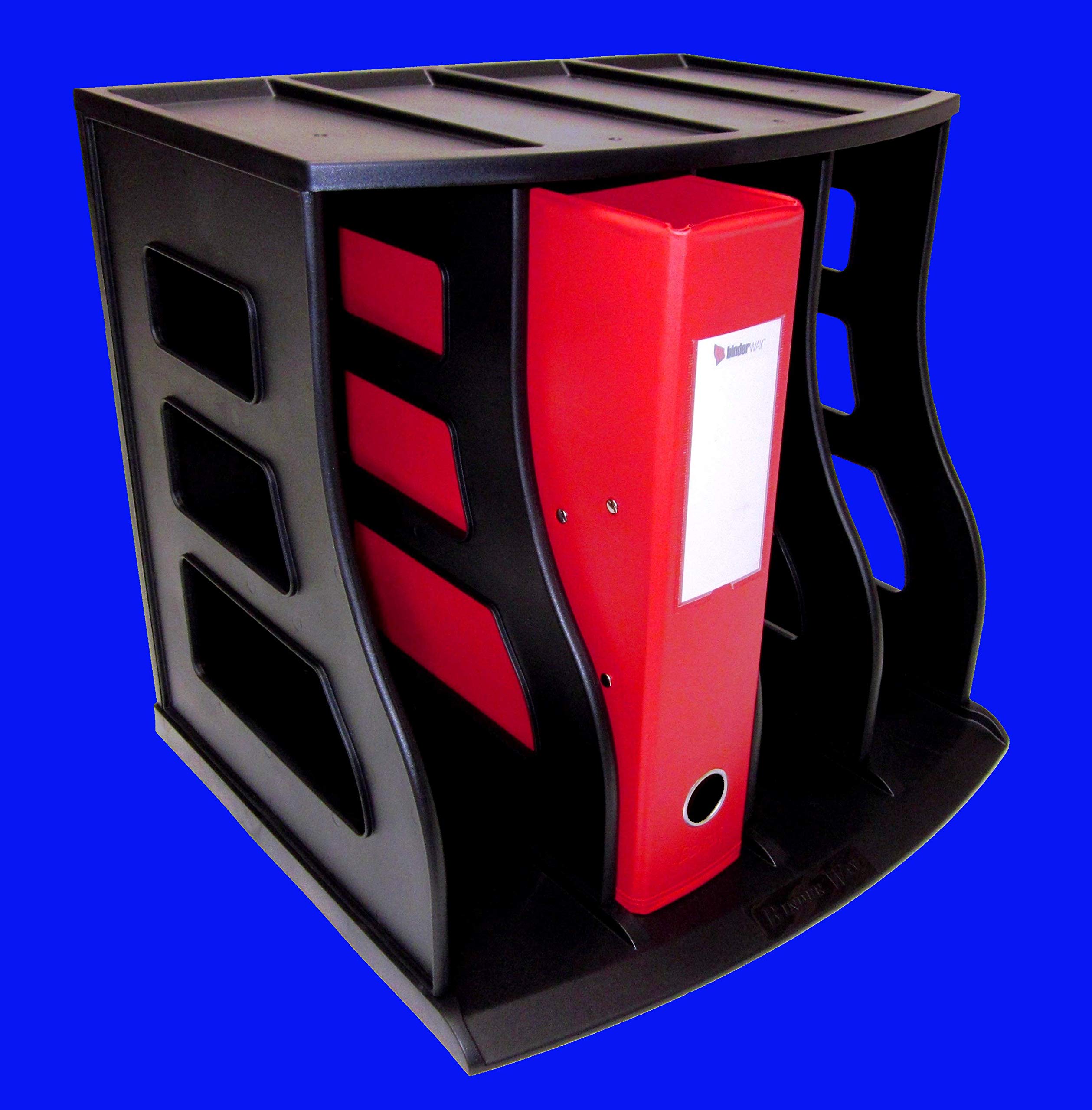 Binder Way Vinyl Record Storage Holder LP Box, Ring Binder Stand