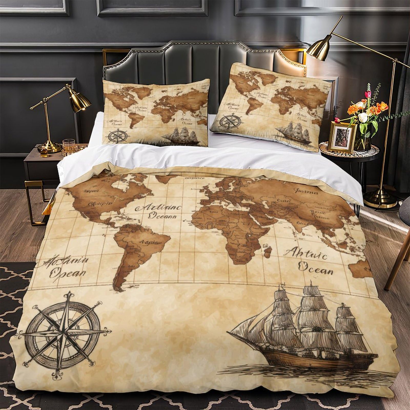 Housse de couette licorne 3D pour lit King : la magie s'invite dans la chambre