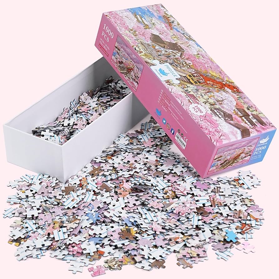 Amazon.com: MOMIBOOK 1000 Piece Puzzle for Adults Jigsaw