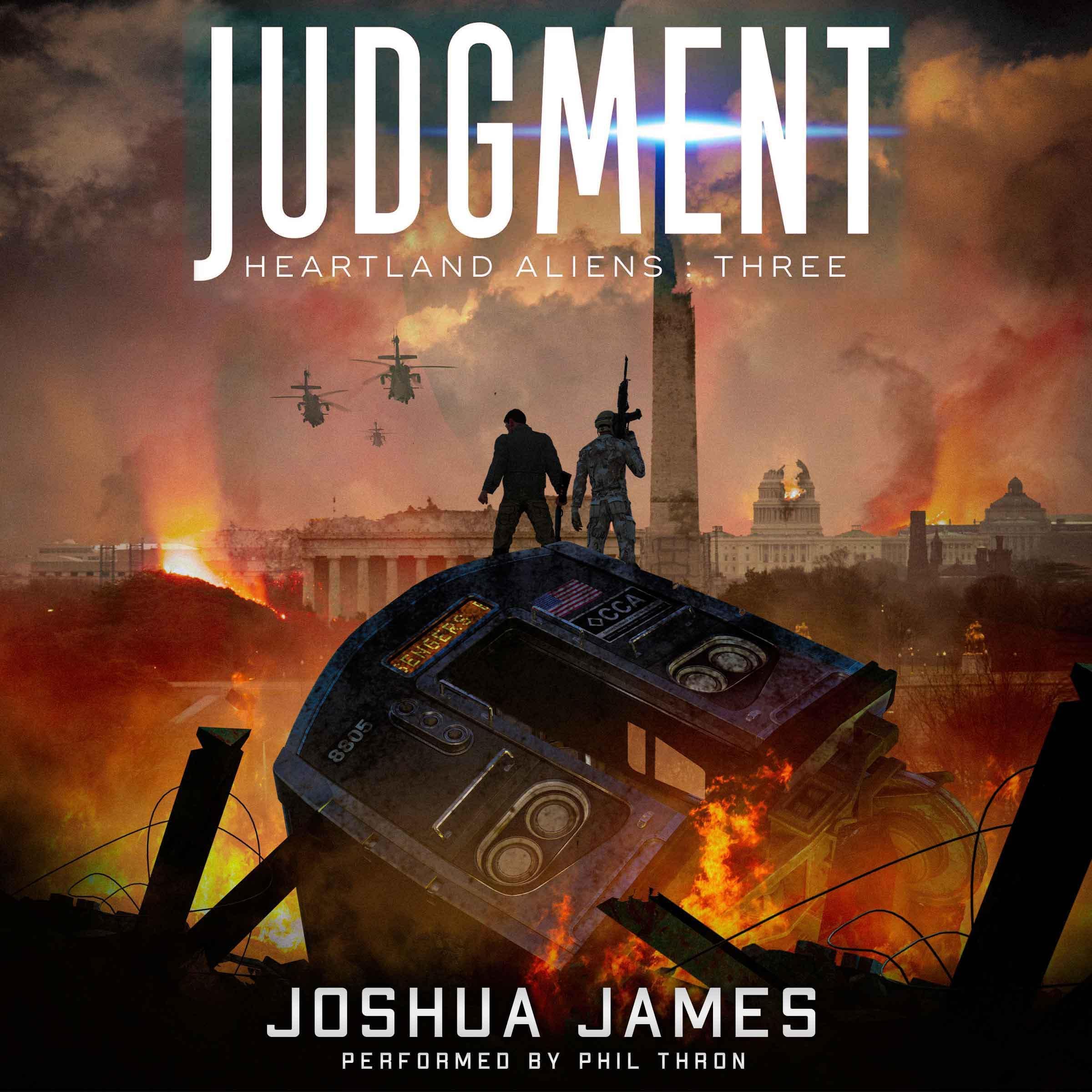 Cover art for Judgment: Heartland Aliens, Book 3