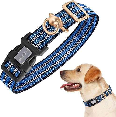 Miniatura 32 de Auroth Collar de perro Airtag, soporte ajustable para AirTag para perros medianos y grandes, soporte para collar de perro Airtag con anillo en D