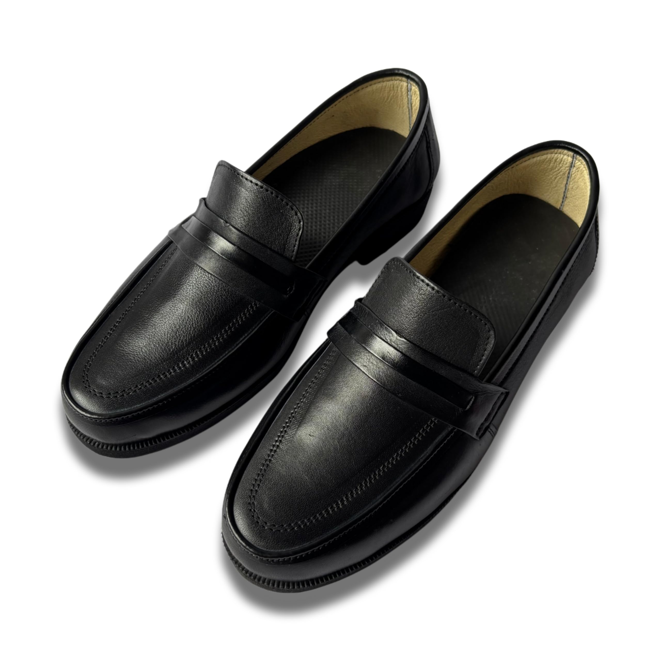 Classic Black Penny Loafers-image-32