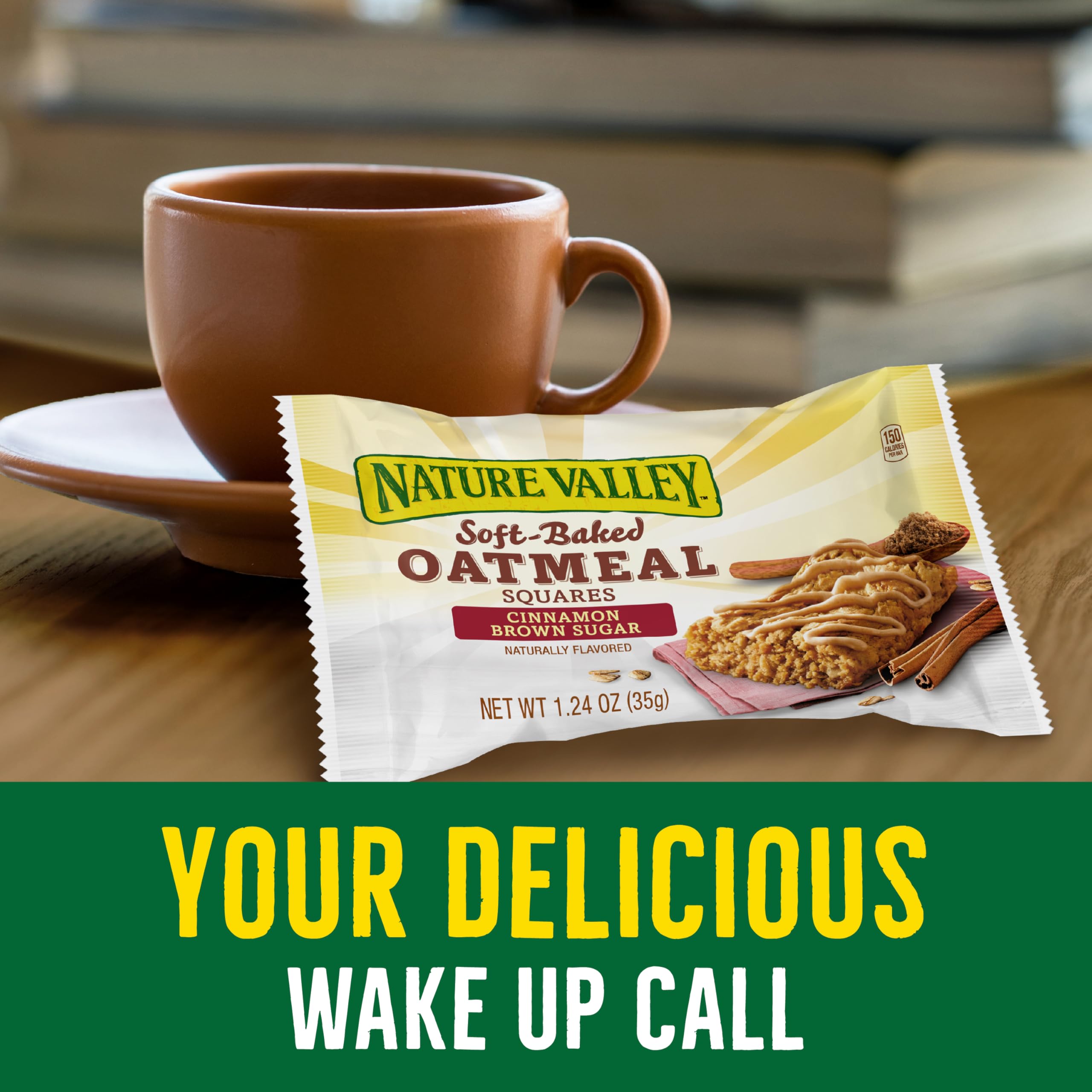 Nature Valley Soft Baked Oatmeal Squares Cinnamon Brown Sugar 20 Bars 24 8 oz — view 7