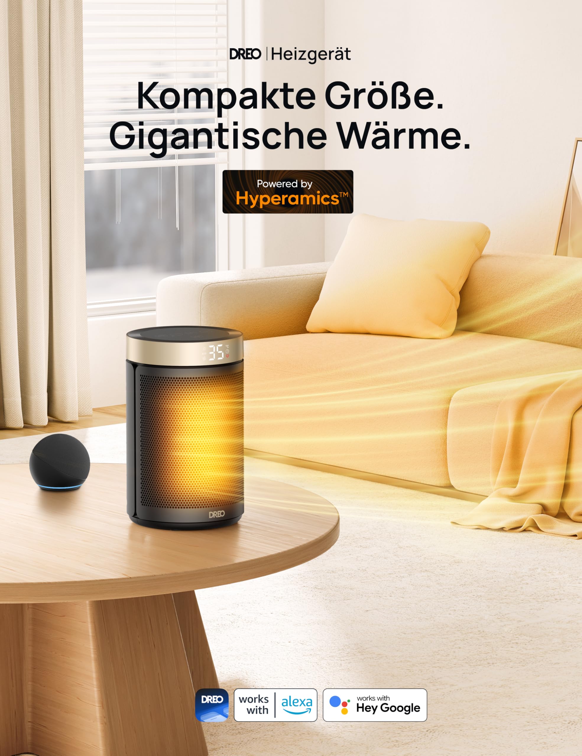 Dreo Energiesparender Heizlüfter – Bild 3