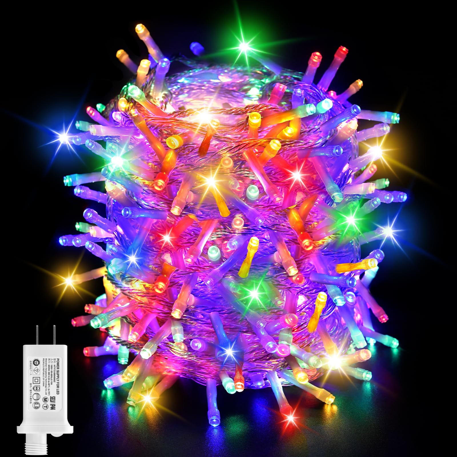 Amazon.co.jp: Cshare LED イルミネーションライト ストレート 30M 500