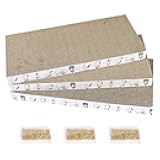 PatiencET Cat Scratcher Cardboard 3 PCS Cat Scratch Pad Reversible Scratcher Texture Design Durable Cat Scratching Pad
