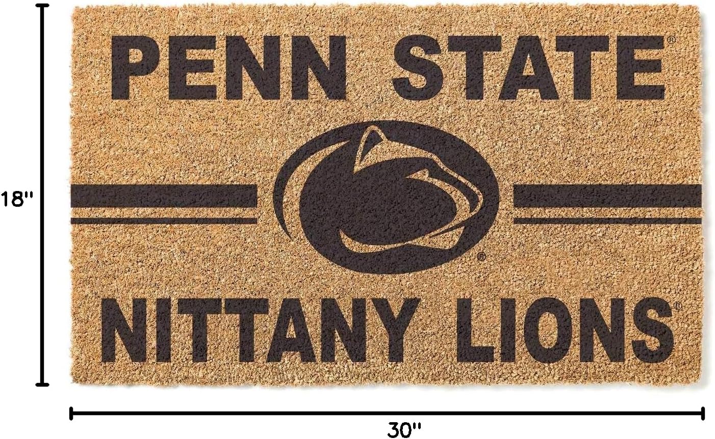 KH Sports Fan Penn State Nittany Lions Logo Team Coir Doormat, Multi