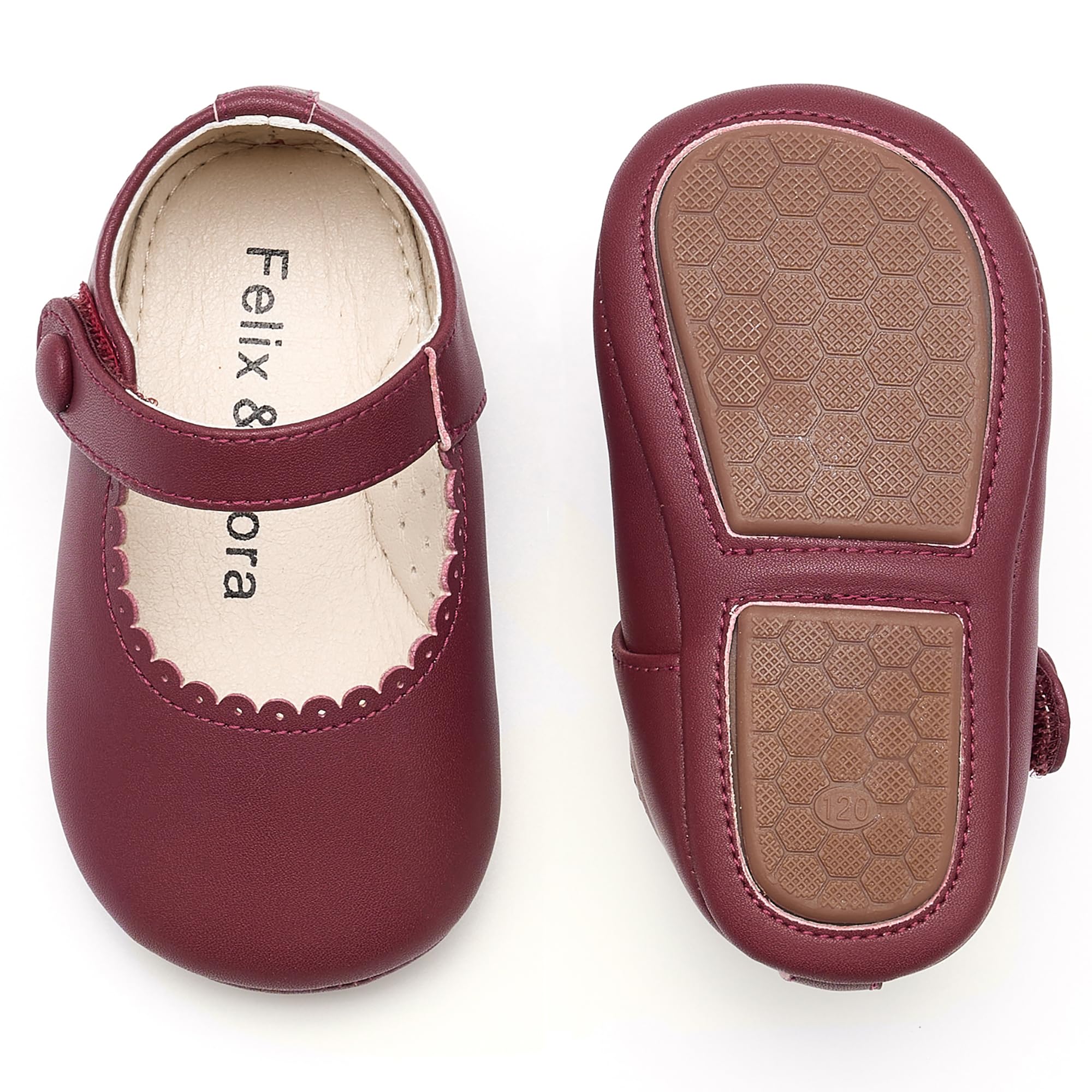 Soft Sole Baby Dress Shoes - Infant Baby Walking Shoes Moccasinss Rubber Sole Crib Shoes