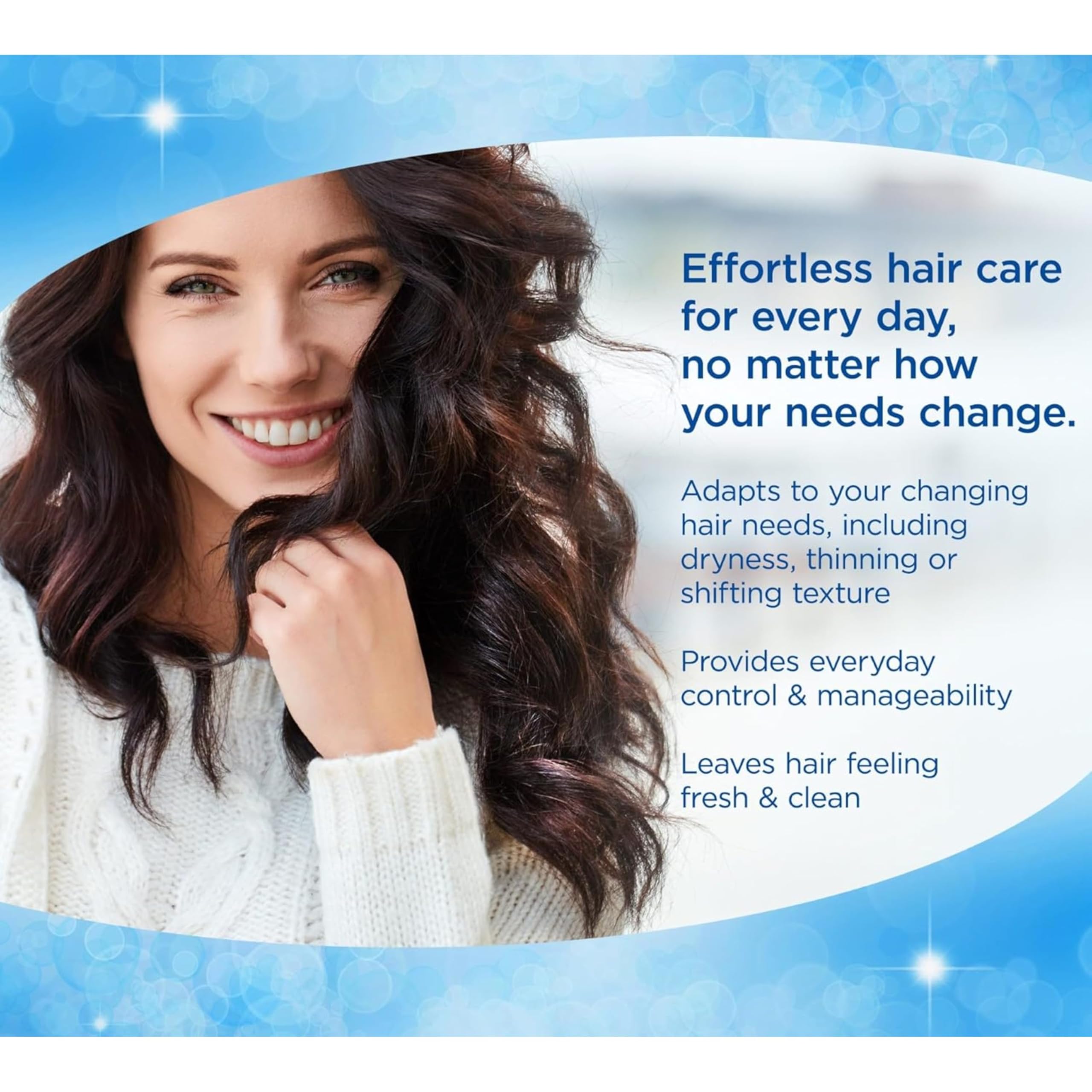 FINESSE Moisturizing Shampoo for Dry or Damaged Hair, 24 Fl Oz, 3 Pack