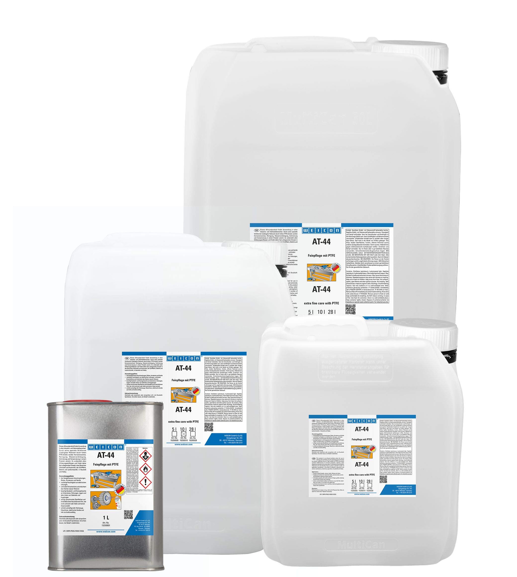WEICON AT-44 Wirkstoff 28 L | Hochleistungsschmieröl mit PTFE