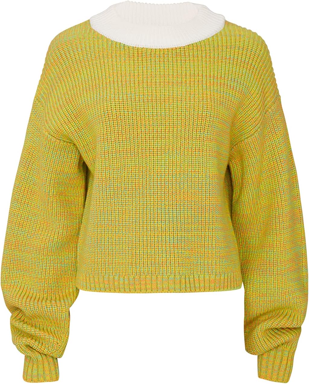 Tibi Rent The Runway Pre-Loved Cropped Crewneck Pullover - Image 2