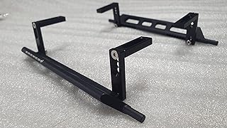 H-TECH RC CNC Aluminum Metal Rock Sliders for Traxxas TRX4 Ford Bronco 2021inch 1/10 Accessories Gold