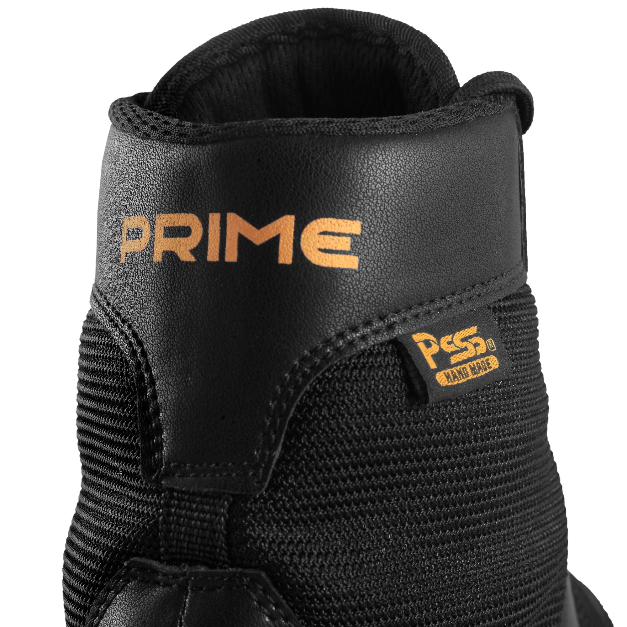 PSS Scarpe da boxe con impugnatura alla caviglia, lacci lunghi, per allenamento, sparring, taekwondo, combattimento, arti marziali, bodybuilding, atletica, fitness, sport, arrampicata