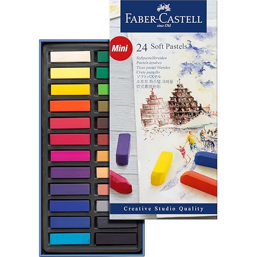 Faber-Castell Soft pastels Mini- Set of 24