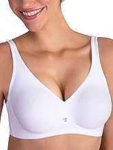 Lady Bella Lingerie Classic Lady PA0193 Reggiseno Contenitivo Strutturato per Taglie Forti in Microfibra Senza Ferretto Coppa C Preformata Spallina Larga by