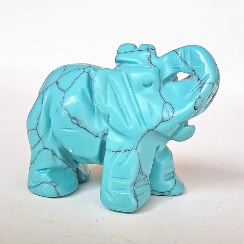 Miniatura 19 de 1 pieza de decoración de cristal de elefante de jaspe rojo natural, cristales de bolsillo y piedras curativas de 1.5 pulgadas, decoración de Jaspe