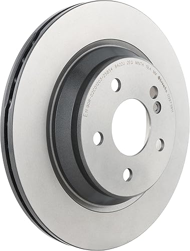 Brembo 09.9738.11 UV Coated vented Rear Brake Rotor MERCEDES-BENZ OE# A220423021