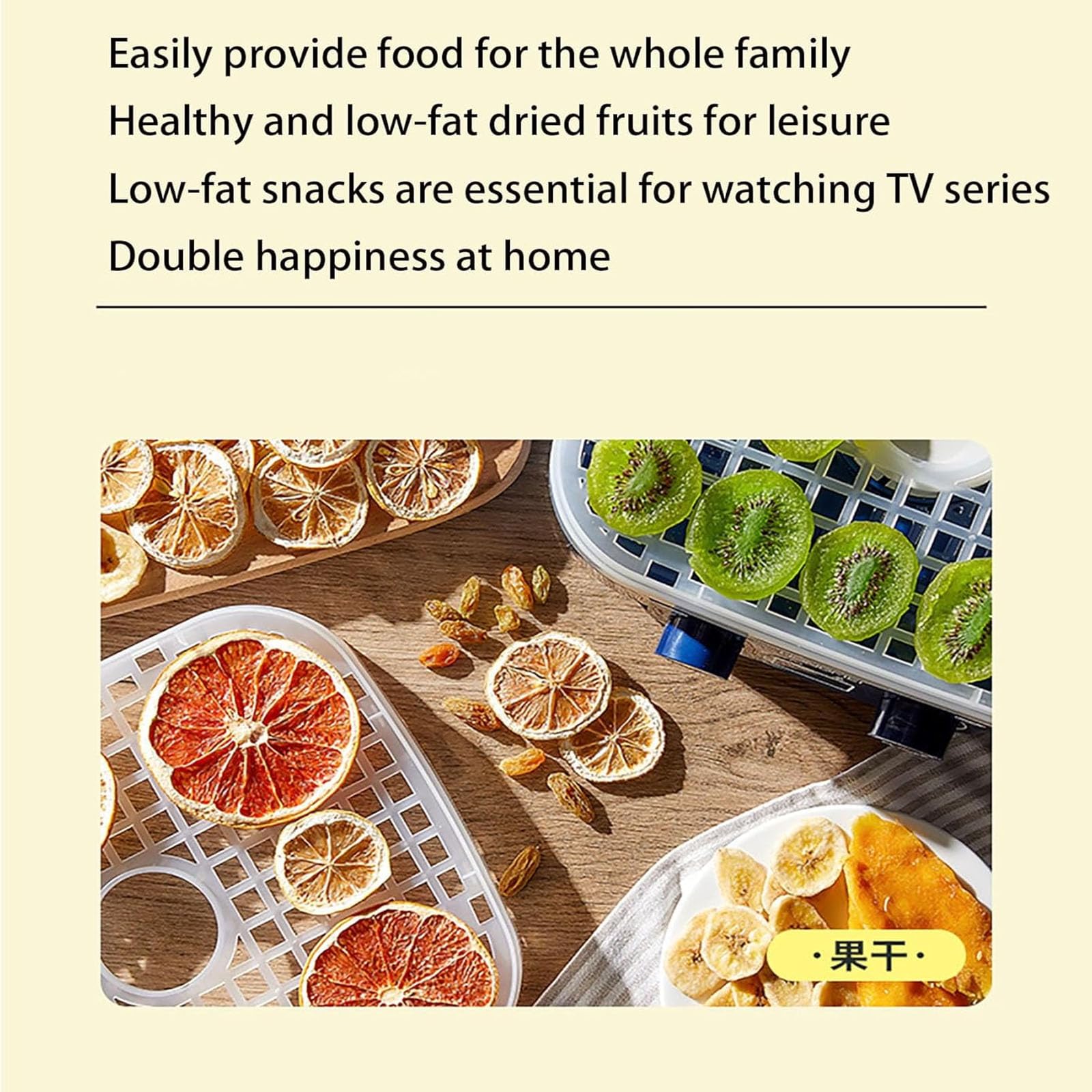 Liofilizzatore Domestico A 5 Vassoi Per Alimenti, Liofilizzatore Per Caramelle Con Timer Intelligente E Controllo Della Temperatura, Macchina Per Liofilizzare Snack Per Frutta, Carne E Verdura,