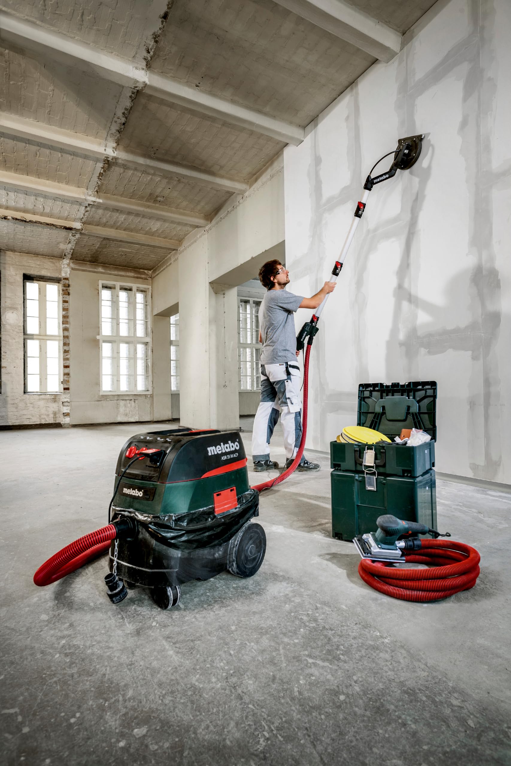 Metabo ASR 35 M ACP - Aspirador universal para seco y humedo, polvo clase M